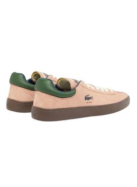 Zapatillas Lacoste Baseshot rosa para mujer