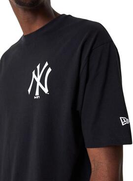 Camiseta New Era Neyyan negro para hombre