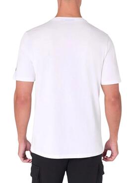 Camiseta New Era regular blanco para hombre