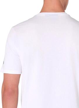 Camiseta New Era regular blanco para hombre