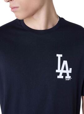 Camiseta New Era Dodgers azul marino para hombre