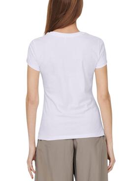 Camiseta Only Vibe Beauty blanco para mujer