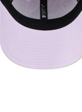 Gorra New Era Yankees lila para mujer