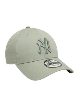 Gorra New Era Yankees verde para mujer