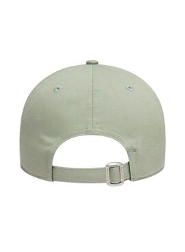 Gorra New Era Yankees verde para mujer