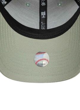 Gorra New Era Yankees verde para mujer