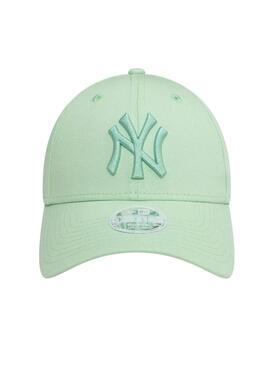 Gorra New Era NOS league verde menta para mujer