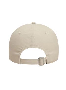 Gorra New Era Outline beige para hombre y mujer