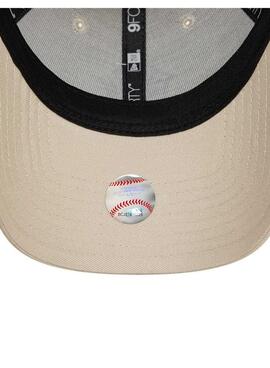 Gorra New Era Outline beige para hombre y mujer