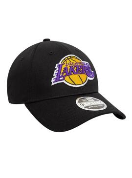 Gorra New Era Lakers negro