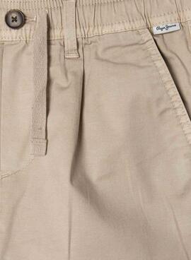 Pantalón Pepe Jeans Junior beige para niño