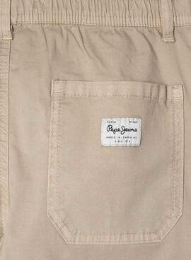 Pantalón Pepe Jeans Junior beige para niño