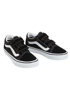 Zapatillas Vans UY Old Skool Blanco y negro Kids