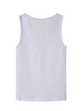 Camiseta Pepe Jeans Jane tank top blanco para niña