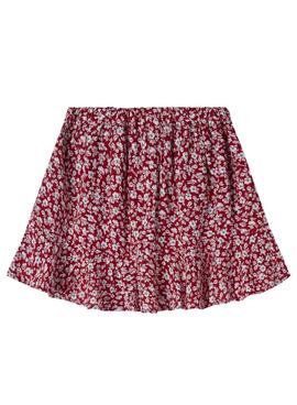 Falda pantalón Pepe Jeans Harriet rojo para niña