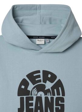 Sudadera Pepe Jeans Harrison azul paran niño