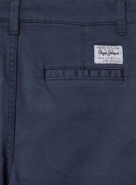 Bermudas Pepe Jeans Chino azul marino para niño