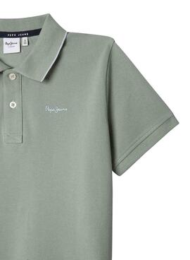 Polo Pepe Jeans Henry verde para hombre