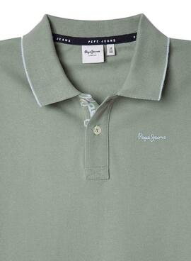 Polo Pepe Jeans Henry verde para hombre