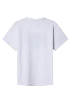 Camiseta Pepe Jeans Jones blanco para niño