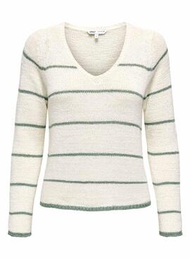 Jersey Only Gena beige para mujer