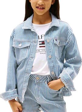 DENIM OVERSHIRT STRIPE Stripe