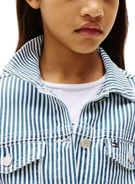 DENIM OVERSHIRT STRIPE Stripe