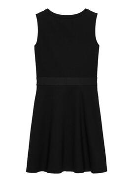 Vestido Calvin Klein Jeans Flare negro para niña