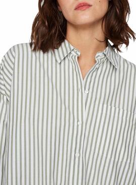 Camisa Vila Darma rayas para mujer