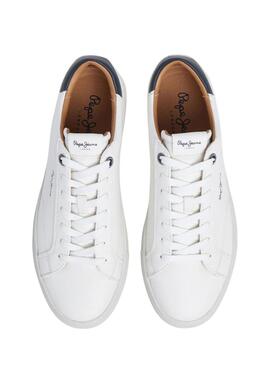 Zapatillas Pepe Jeans Joe Basic blanco para hombre