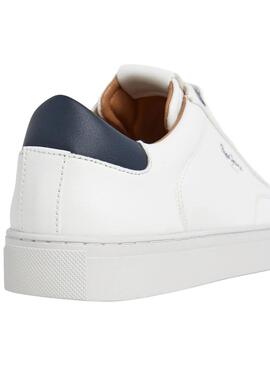 Zapatillas Pepe Jeans Joe Basic blanco para hombre