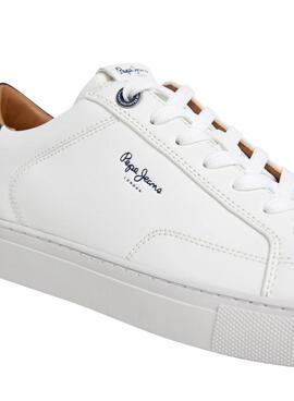 Zapatillas Pepe Jeans Joe Basic blanco para hombre