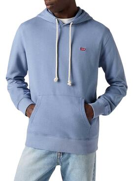 Sudadera Levis The Original azul para hombre