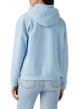 Sudadera Levis Everyday azul para mujer