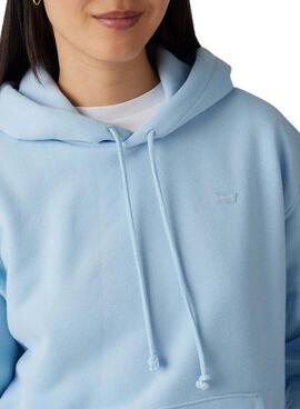 Sudadera Levis Everyday azul para mujer