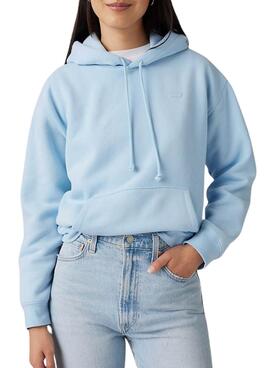 Sudadera Levis Everyday azul para mujer