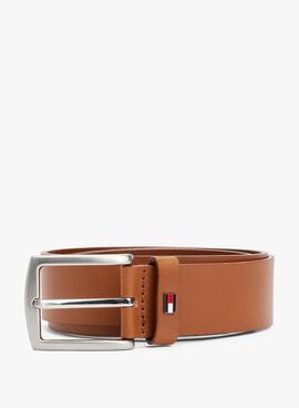 Cinturón Tommy Hilfiger Denton marrón para hombre