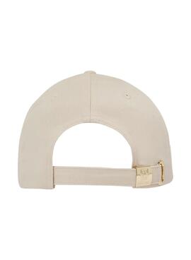 Gorra Tommy Hilfiger Chic beige para mujer