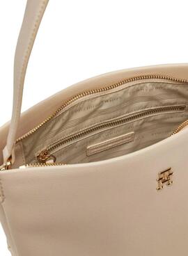 Bolso Tommy Hilfiger Legacy Med beige para mujer