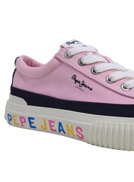 Zapatillas Pepe Jeans Ben rosa para niña