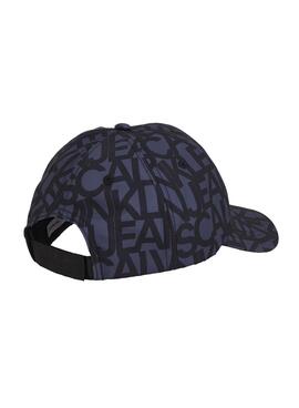 Gorra Calvin Klein Monologo azul marino para niña