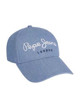 Gorra Pepe Jeans Alex azul para niño y niña