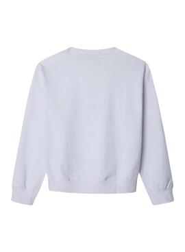 Sudadera Pepe Jeans Arielle blanco para niña