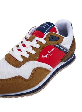 Zapatillas Pepe Jeans London Life rojo para niño