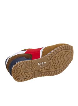 Zapatillas Pepe Jeans London Life rojo para niño