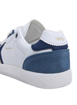 Zapatillas Pepe Jeans Ball Retro blanco para niño