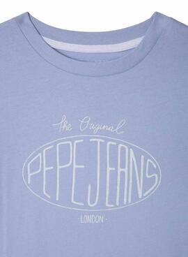 Camiseta Pepe Jeans Dalon azul para niño