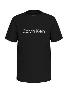 Camiseta Calvin Klein Jeans Institutional negro