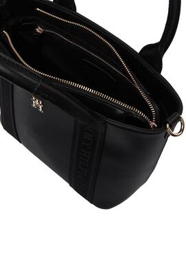 Bolso Tommy Hilfiger Logotape Mini negro para mujer