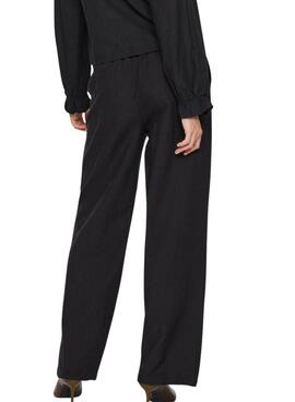 Pantalón Vila Polene negro para mujer